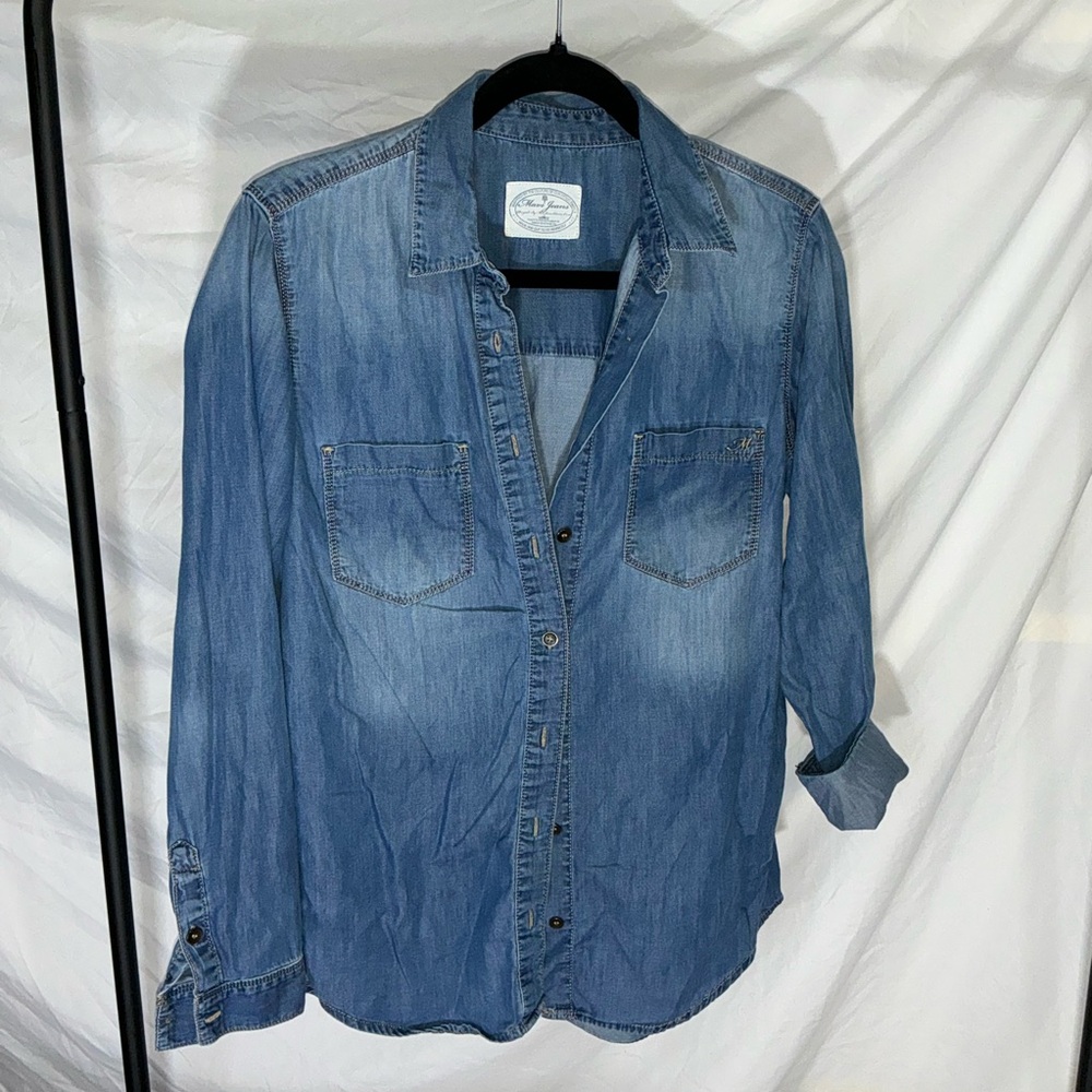 Mavi Light Blue Denim Shirt